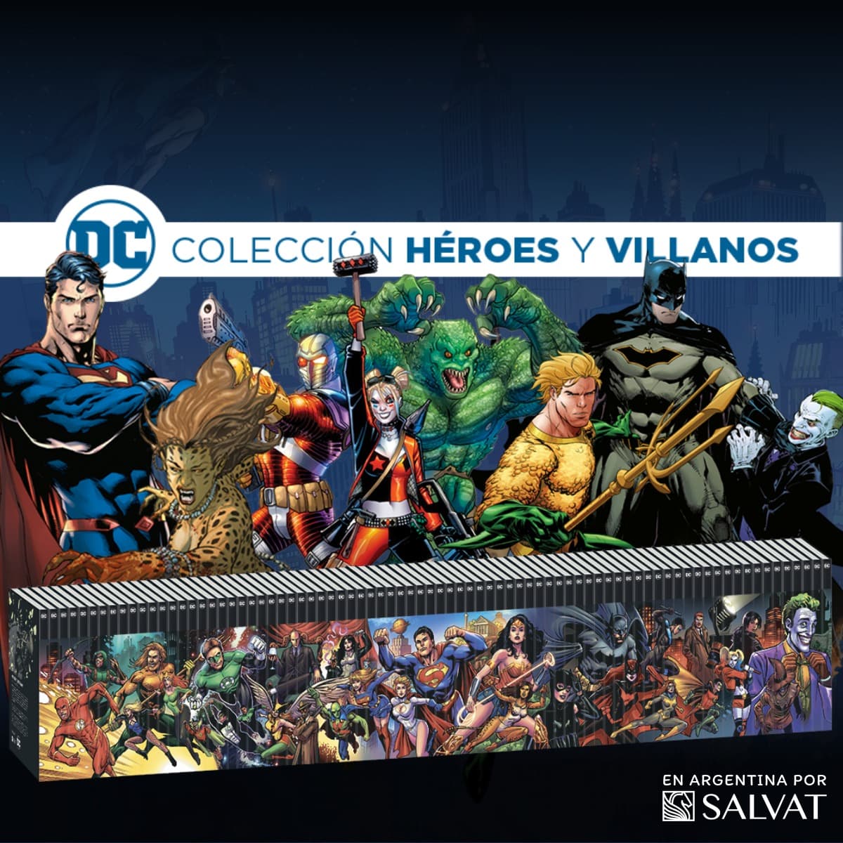 DC Héroes y Villanos es una colección de cómics de DC de Editorial Salvat