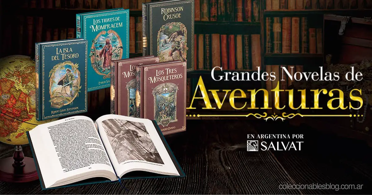 Colección Grandes Novelas de Aventuras - Editorial SALVAT