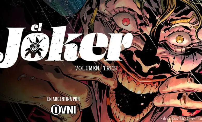 El Joker Vol. 3 1 El Joker Vol. 3 de James Tynion IV - Editorial Ovni Press