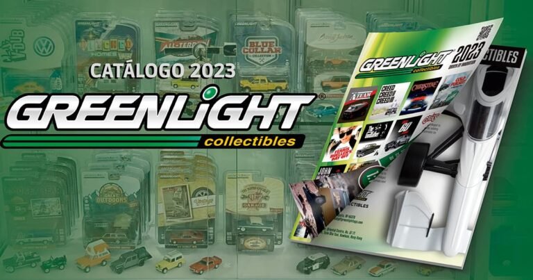 Greenlight Collectibles es líder en modelos a escala de vehículos clásicos, camiones, militares, películas/TV y carreras. Con 25 años de experiencia y atención al detalle en cada producto. ¡Descubre su catálogo 2023!