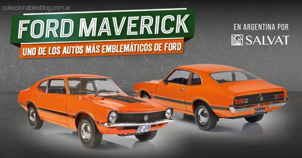 Salvat presenta su proyecto: la colección del Ford Maverick en Argentina. Arma tu modelo del vehículo compacto y potente en 110 entregas. Descubre más aquí.