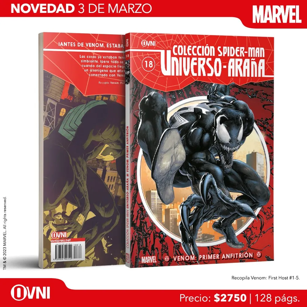 Anuncio Coleccion Spiderman Universo Arana 18 Venom Primer Anfitrion 1