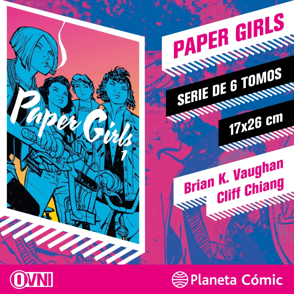 Anuncio Paper Girls de Brian K. Vaughan