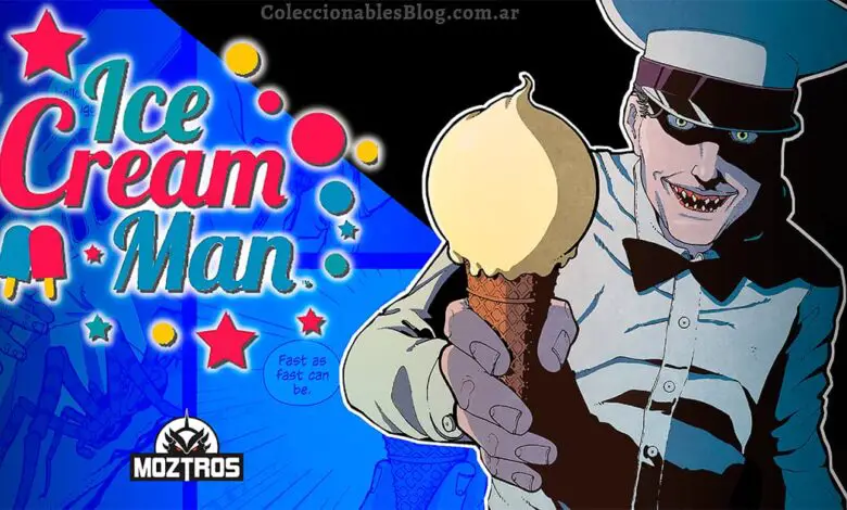 ICE CREAM MAN 1 ¡Prepárate para una dosis de terror con el heladero más aterrador! Moztros Latam presenta "Ice Cream Man", una serie de cómic que recopila historias independientes de terror.