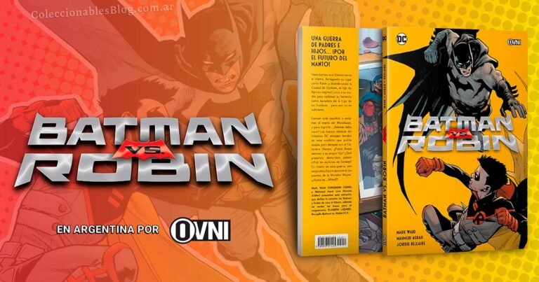 Descubre la intensa lucha entre padre e hijo en Batman VS Robin de Mark Waid, que recopila el evento Planeta Lázaro. ¿Quién heredará el manto de Batman?