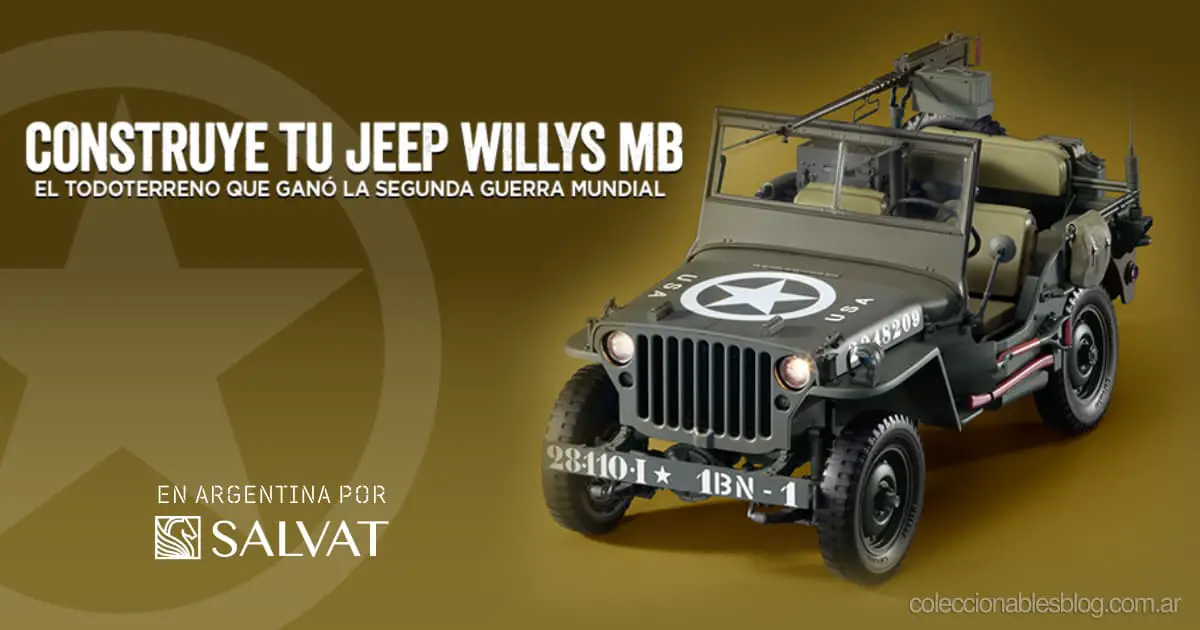 Construye el Jeep Willys MB 1/8