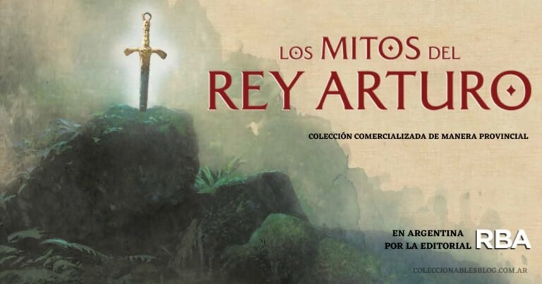 COLECCIÓN LOS MITOS DEL REY ARTURO: LA RECOPILACIÓN DE LA LEYENDA MEDIEVAL EN ARGENTINA POR LA EDITORIAL RBA