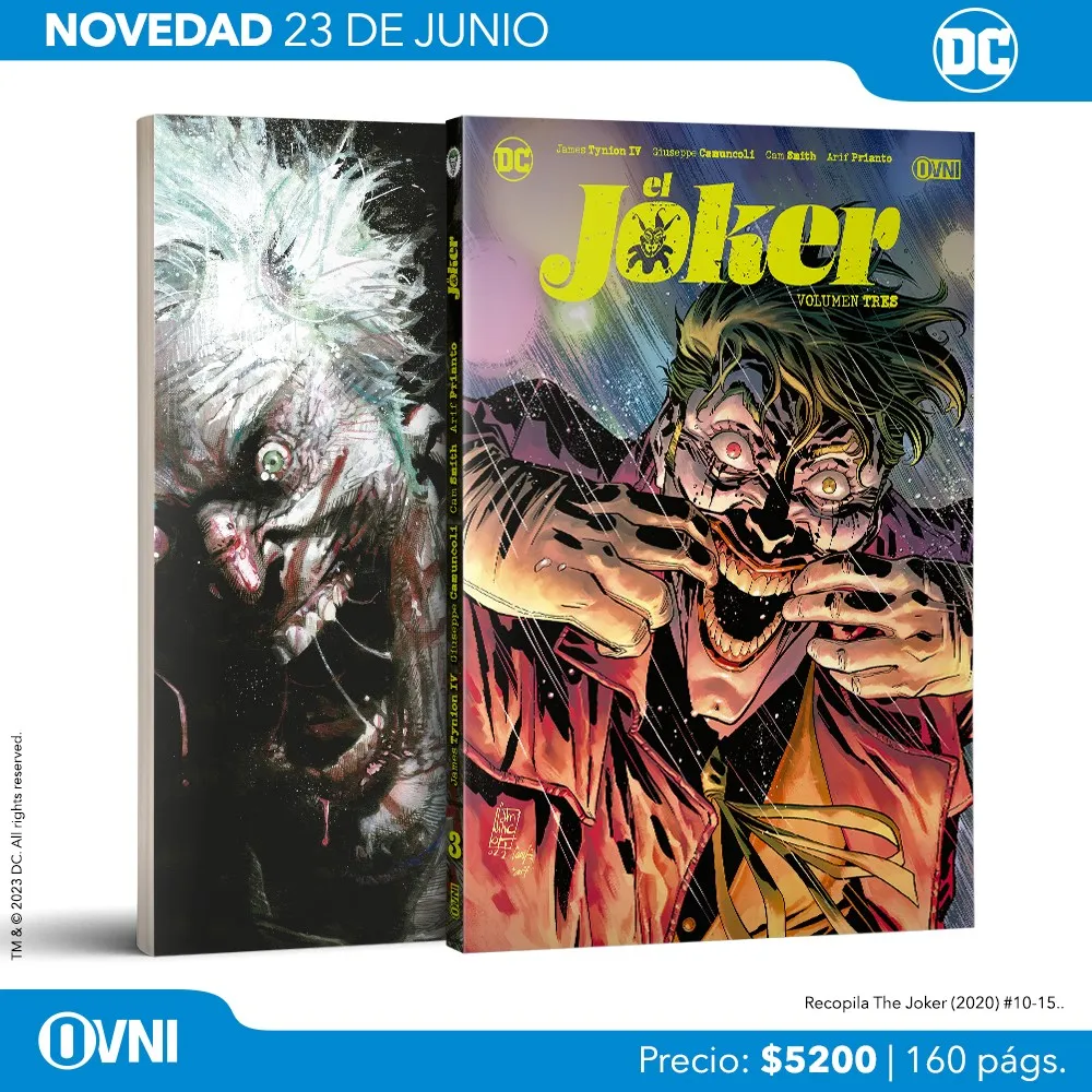 Lanzamiento Joker Vol. 3
