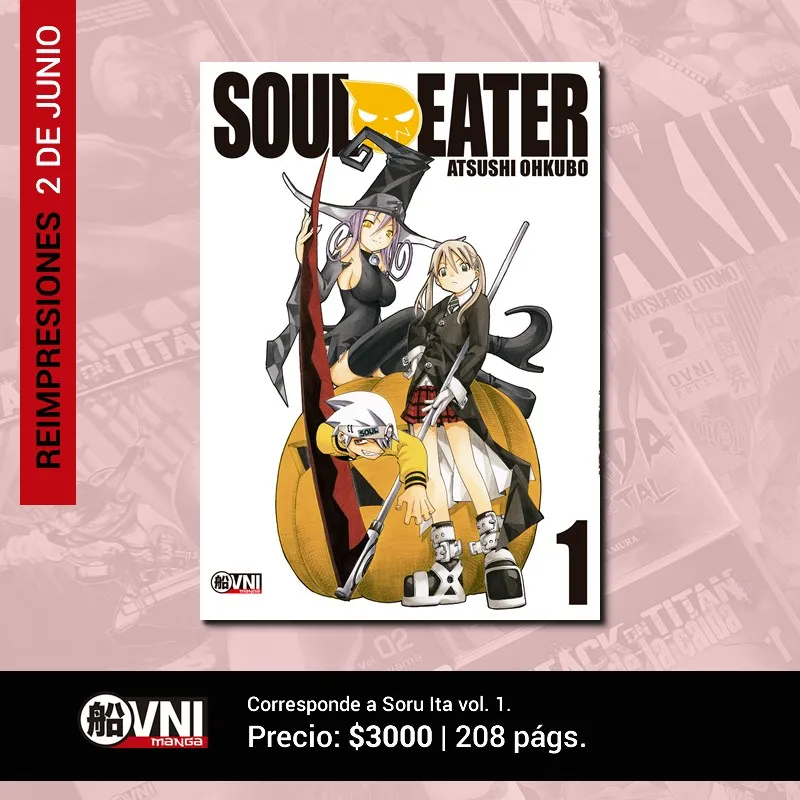 Reedicion Soul Eater 1