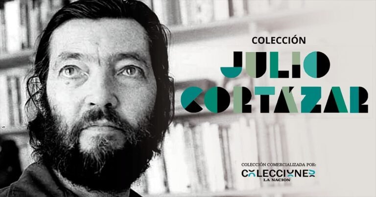 Colección Julio Cortázar 6 Colecciones la Nación lanza una nueva colección de la obra del escritor argentino Julio Cortázar. Esta colección, que constará de 10 entregas de libros de Cortázar, se publicará quincenalmente y estará encuadernada en tapa dura.