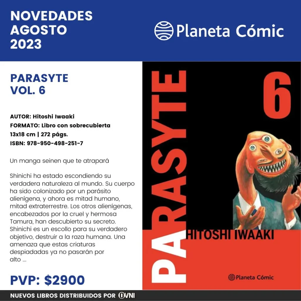 Lanzamiento Parasyte 6