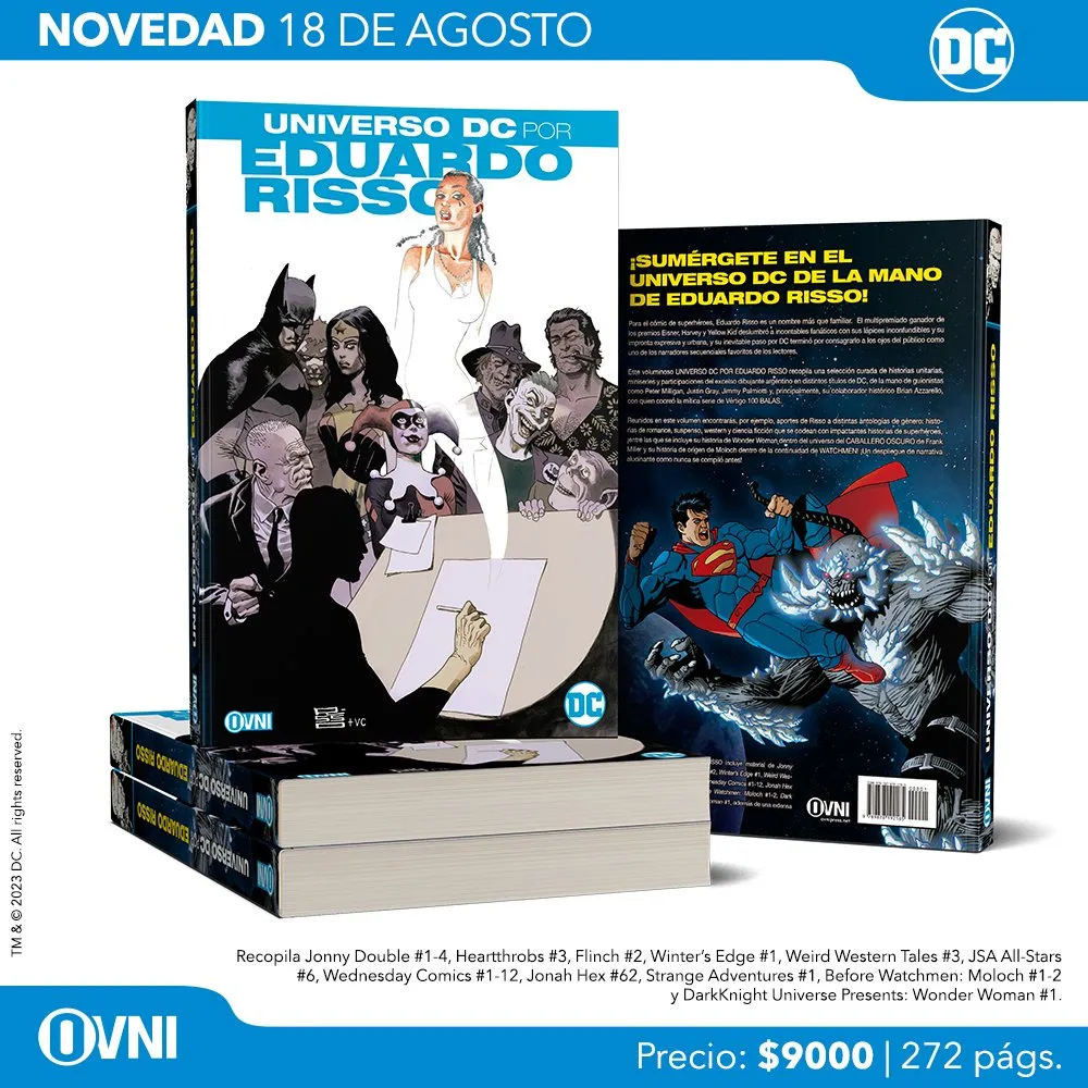 Lanzamiento Universo DC por Eduardo Risso