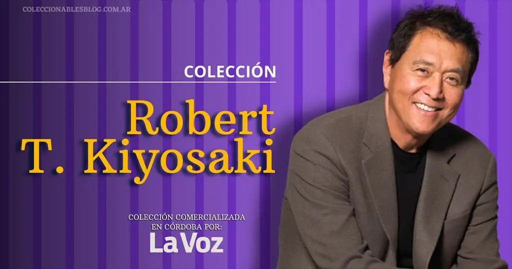 La Voz presenta una colección de libros de Robert Kiyosaki sobre finanzas personales