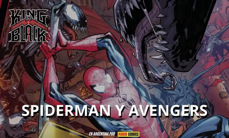 Spiderman y Avengers (Tie In King in Black) 1