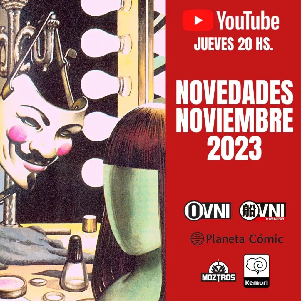 Novedades Noviembre 2023: OVNI Press, Moztros, Planeta Cómic y Kemuri