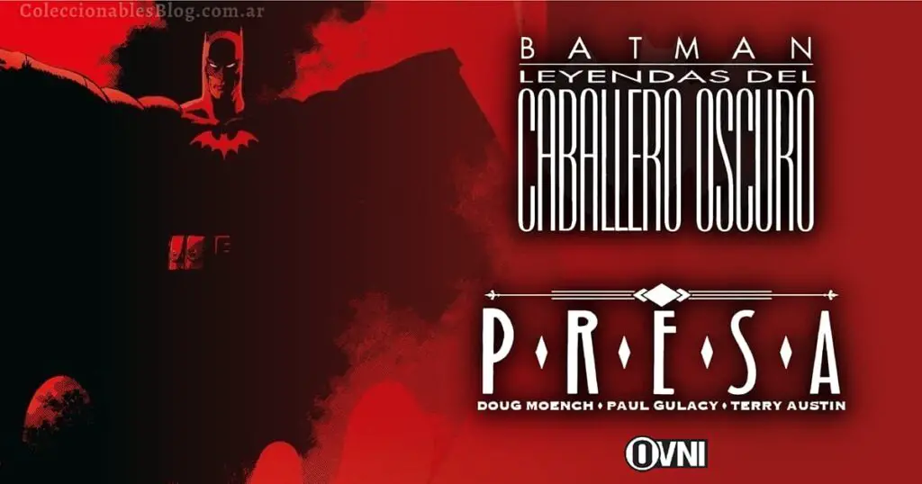 Batman Presa “Leyendas del Caballero Oscuro”