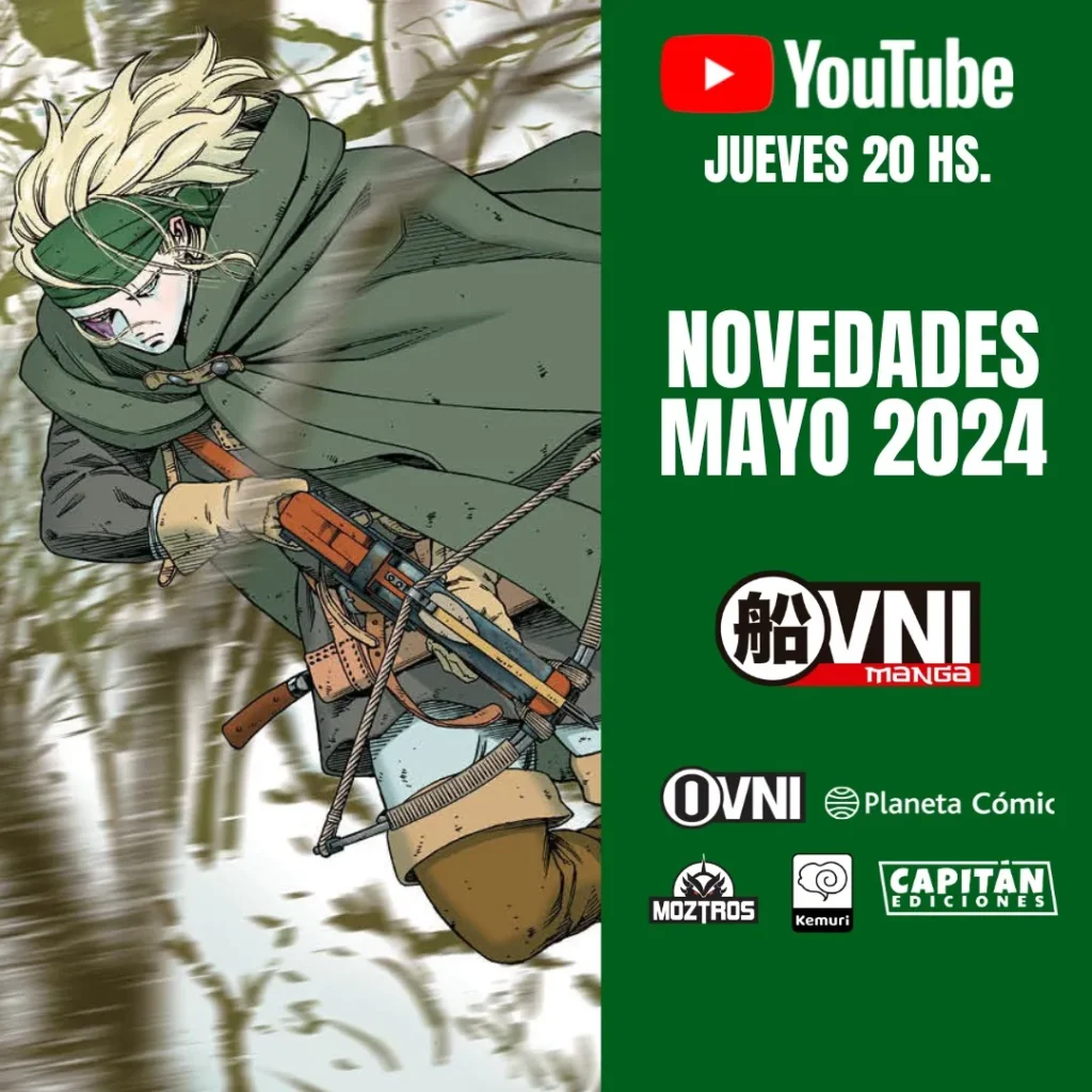 Anuncios Novedades Ovni Manga Mayo de 2024