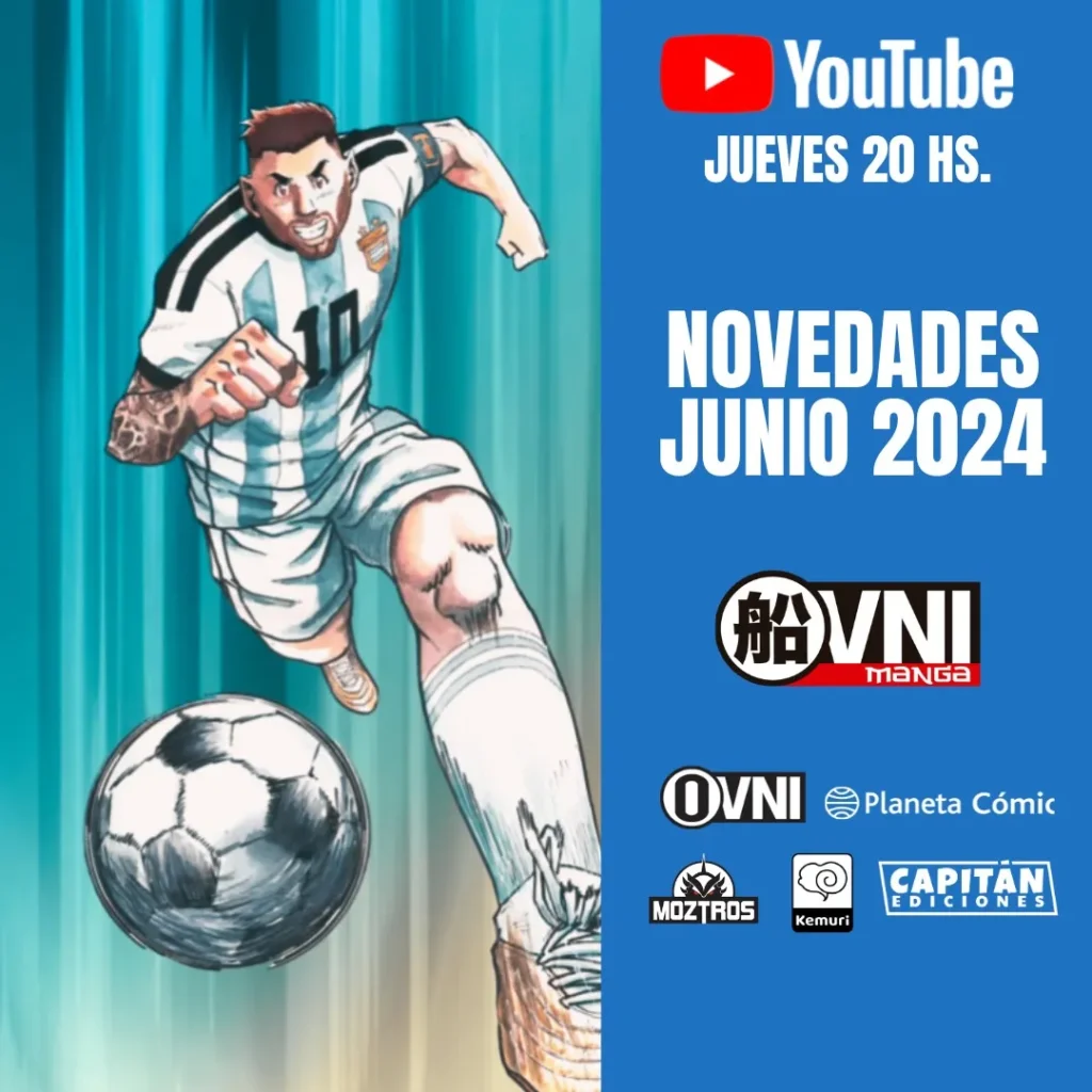 Anuncios y Novedades Ovni Manga de Junio de 2024