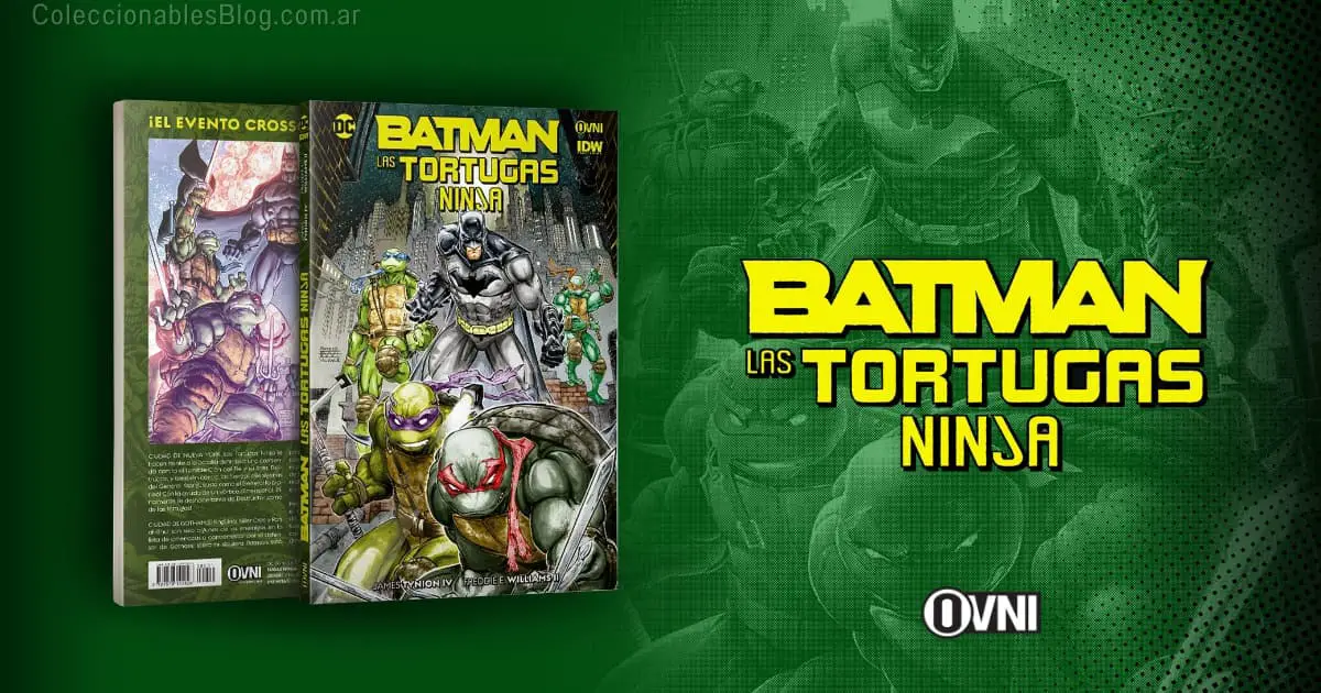 Un épico crossover une a Batman y las Tortugas Ninja en una batalla por Gotham City.