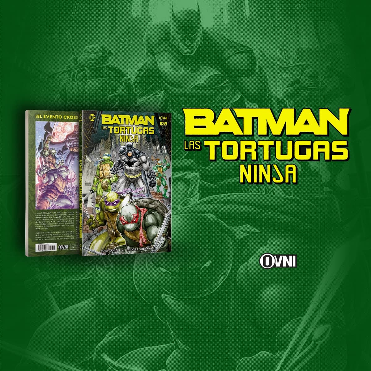 Batman Las Tortugas Ninja Ovni Press