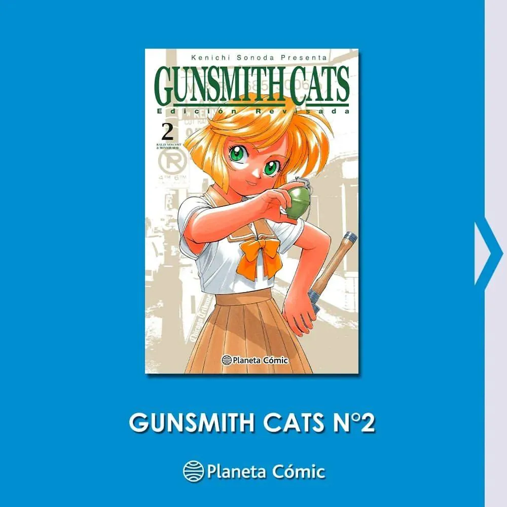 Lanzamiento Gunsmith Cats Vol. 2