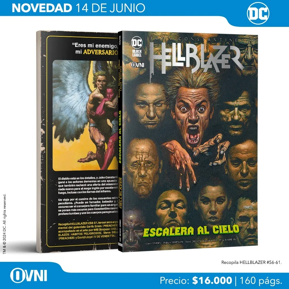 Lanzamiento Hellblazer Escalera al Cielo