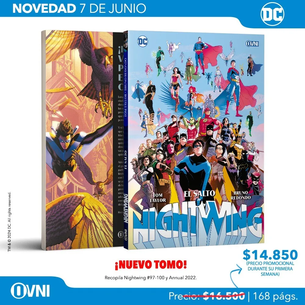 Lanzamiento Nightwing Vol. 5 El Salto