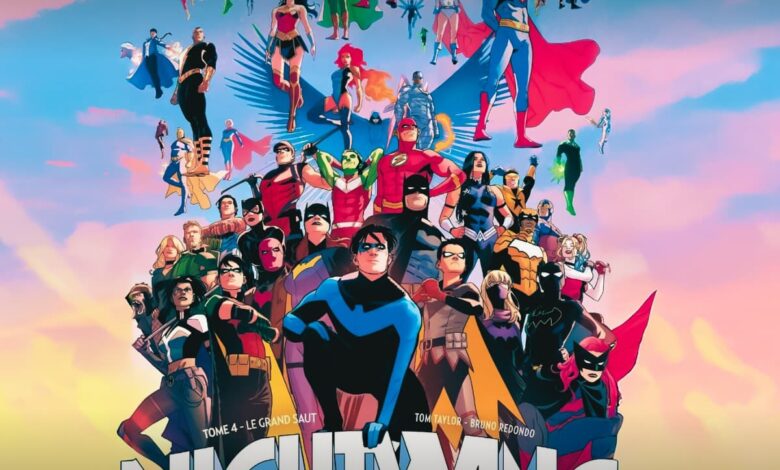 Nightwing Vol. 5: El Salto de Tom Taylor y Bruno Redondo – Editorial Ovni Press.