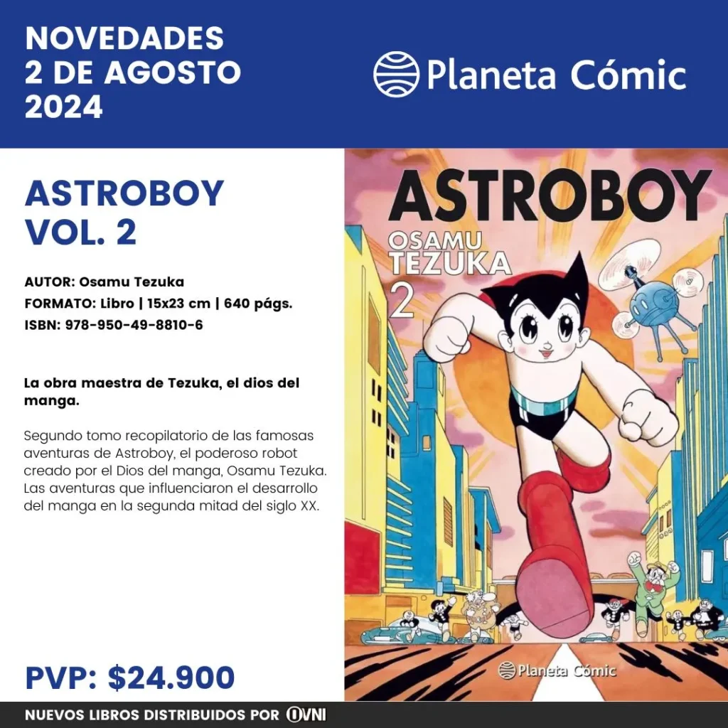 Lanzamiento Astro Boy Vol. 2