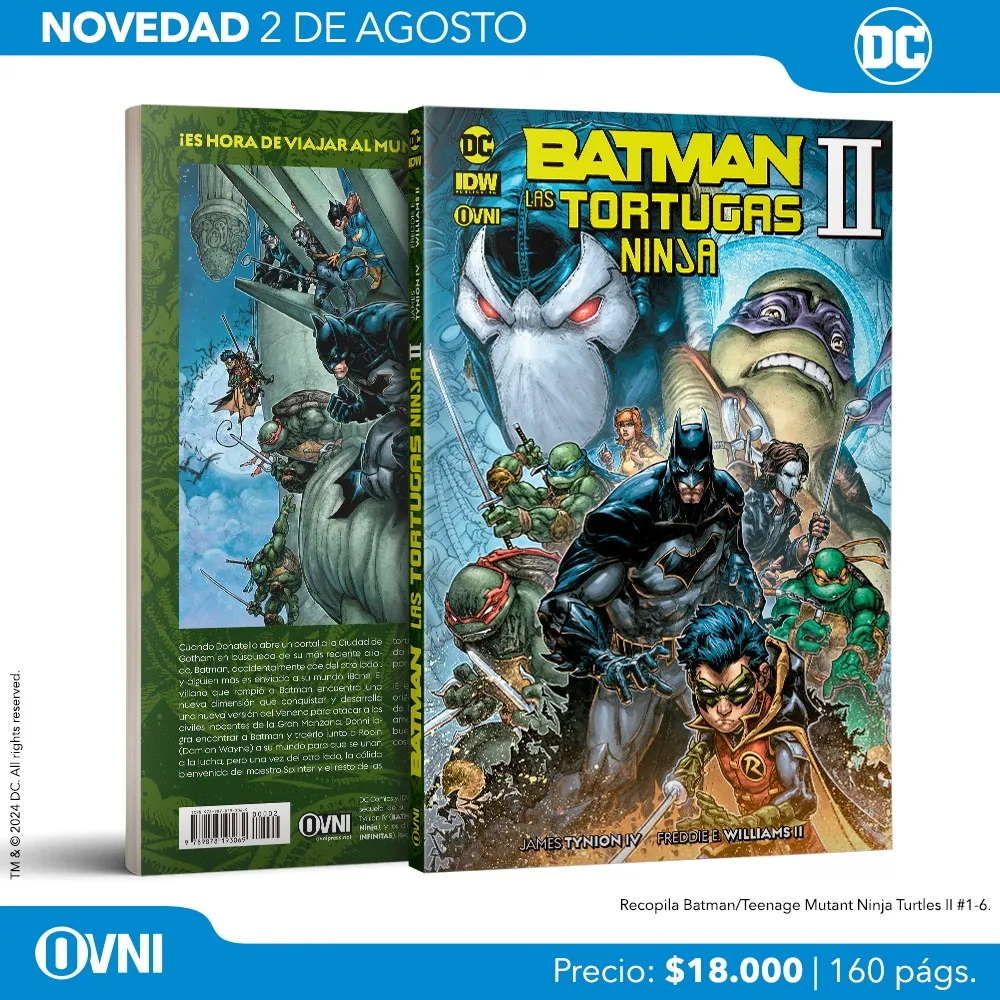 Lanzamiento Batman Tortugas Ninjas II