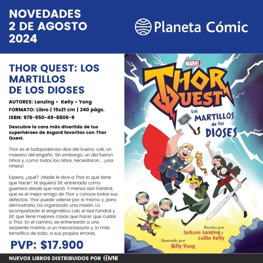 Lanzamiento Thor Quest Los Martillos de los Dioses