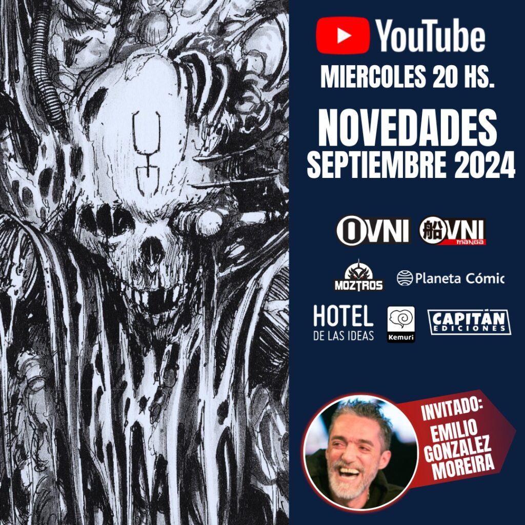 Anuncios y Novedades Ovni Manga Septiembre de 2024