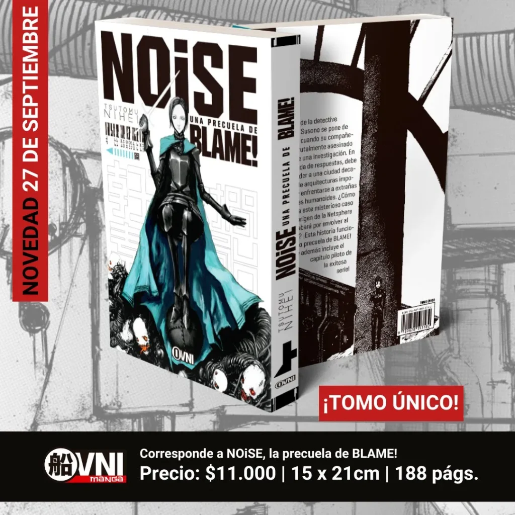 Lanzamiento Noise Precuela de Blame Tomo Unico