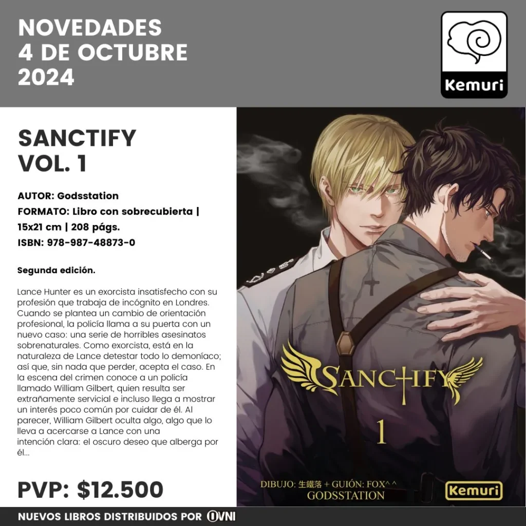 Lanzamiento Reedicion de Sanctify Vol. 1