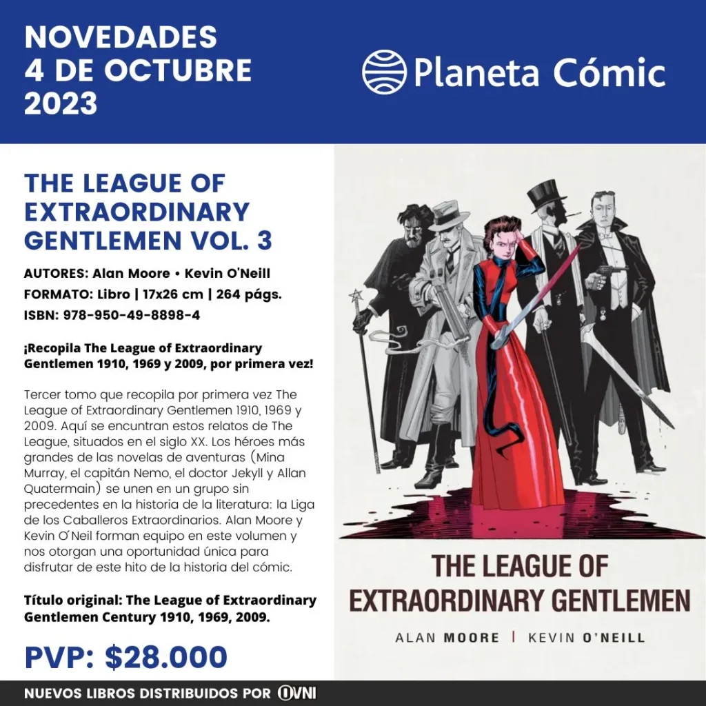 Lanzamiento The League of Extraordinary Gentlemen Vol. 3