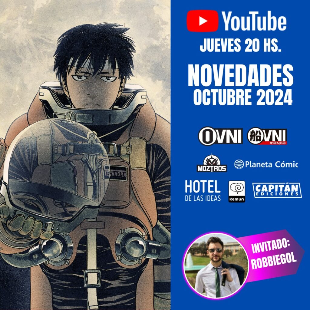 Novedades Octubre de 2024 manga