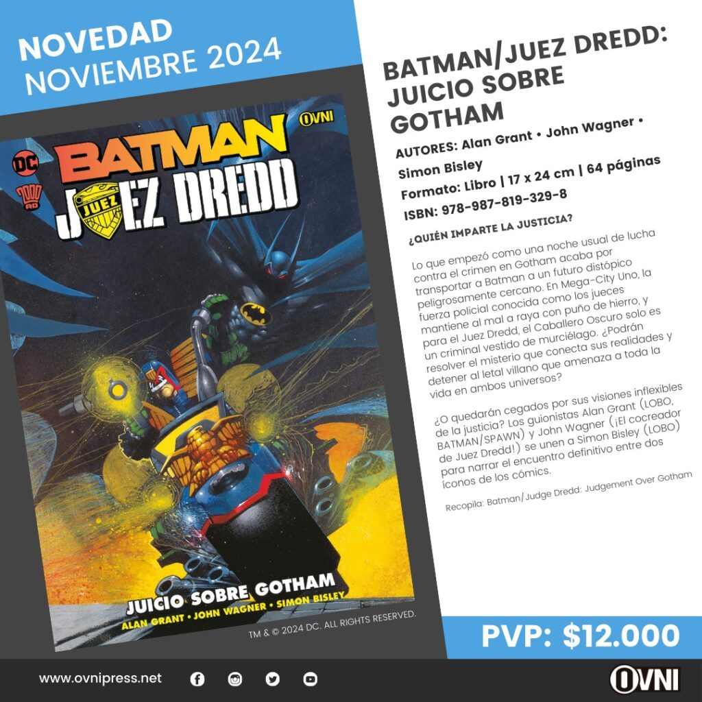 Anuncio Batman Juez Dredd Jucio Sobre Gotham