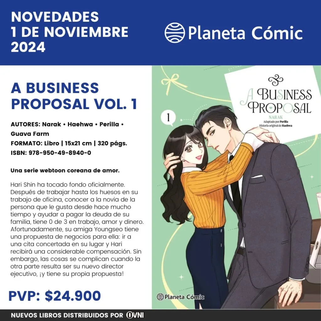 Lanzamiento A Business Proposal Vol. 1