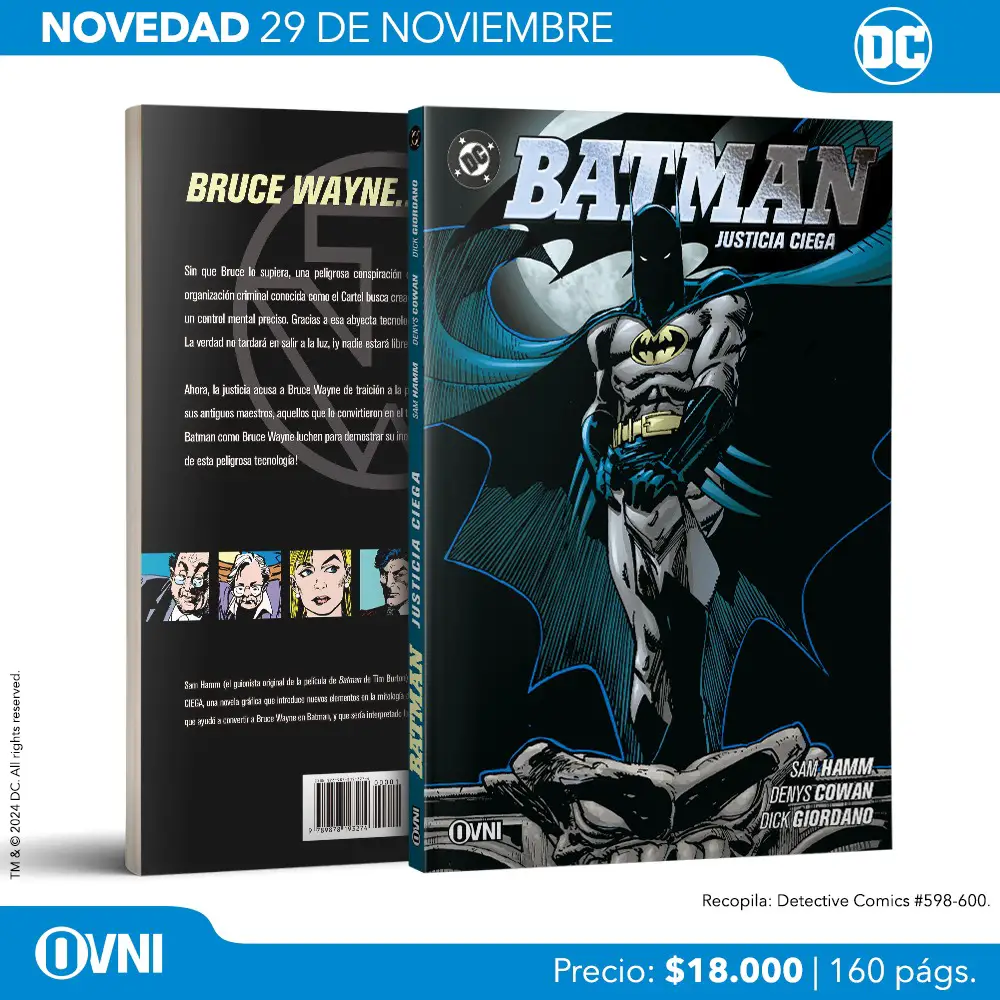 Lanzamiento Batman Justicia Ciega