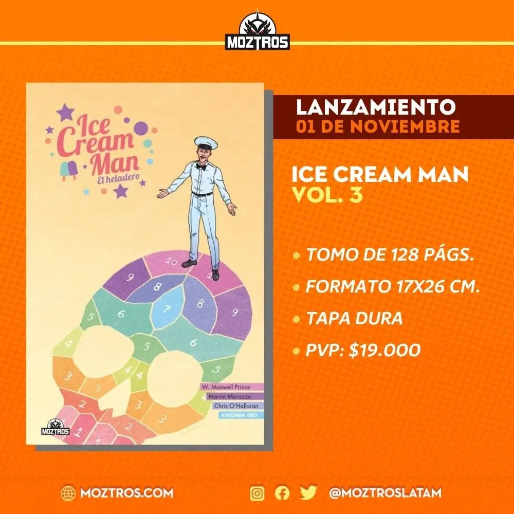 Lanzamiento Ice Cream Man Vol. 3