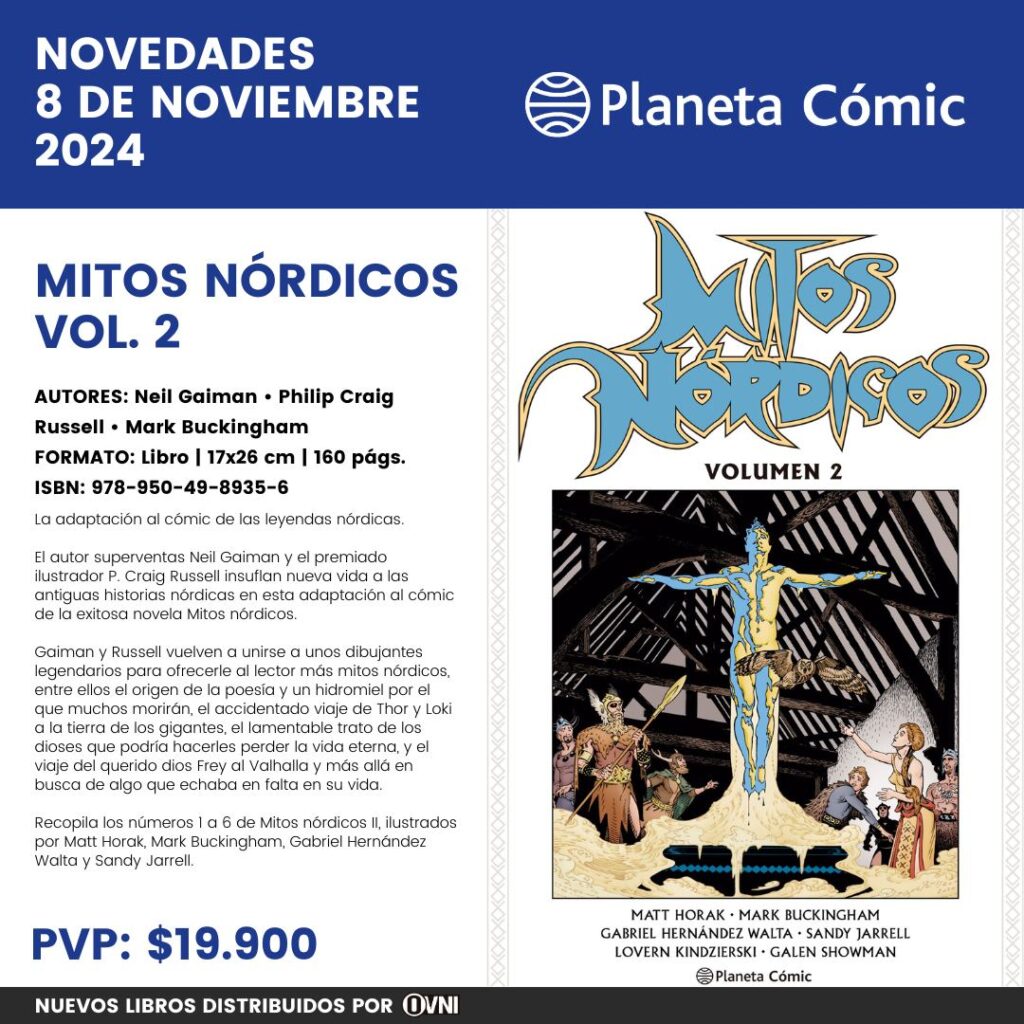 Lanzamiento Mitos Nordicos Vol. 2