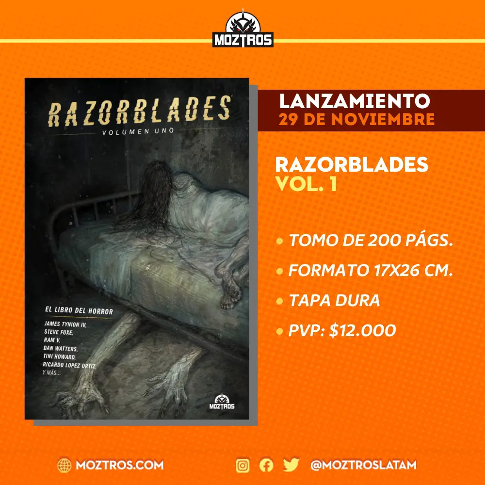 Lanzamiento Razorblades Vol. 1