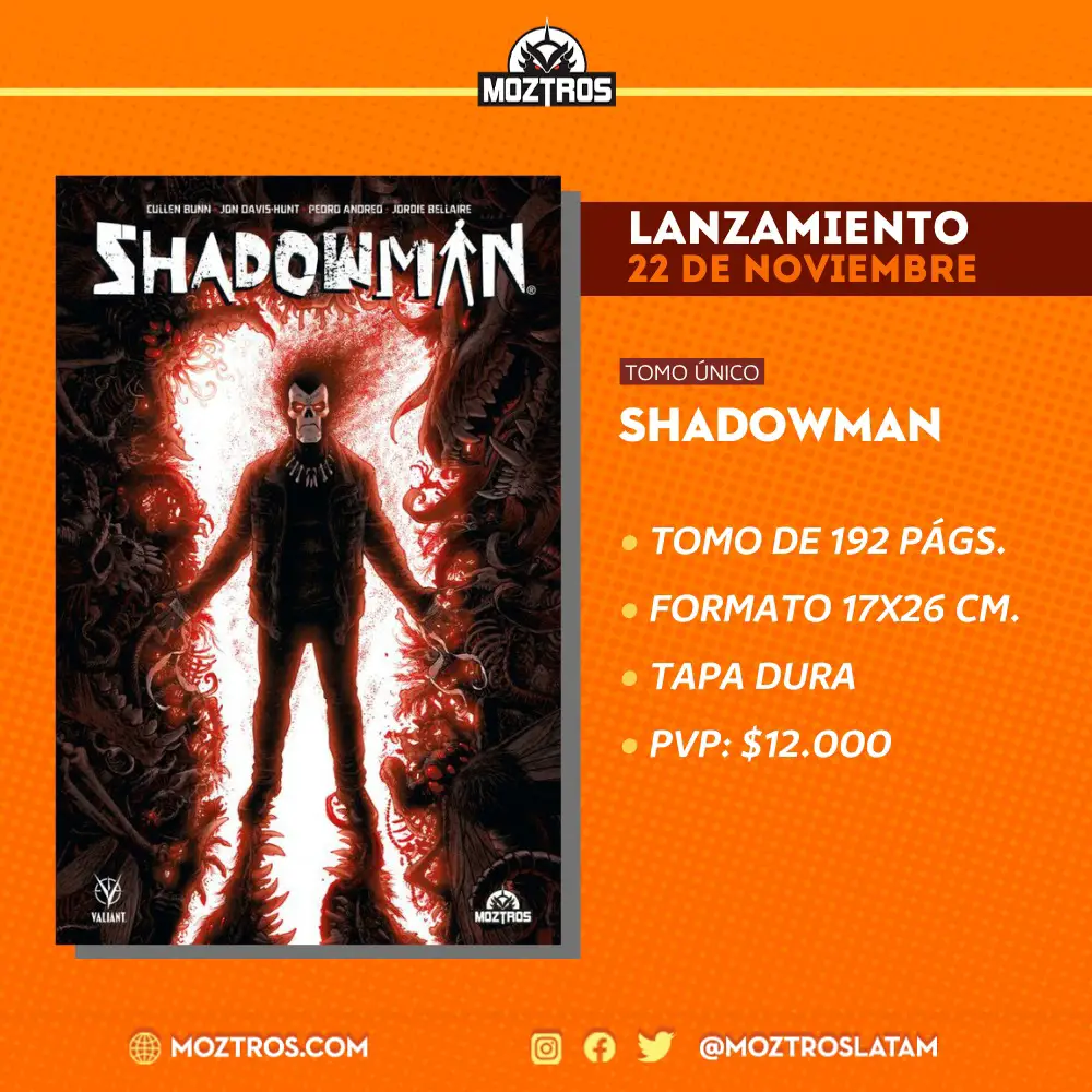 Lanzamiento Shadowman