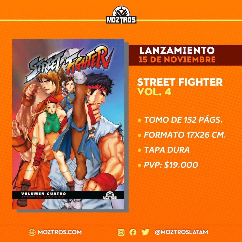 Lanzamiento Street Fighter Vol. 4