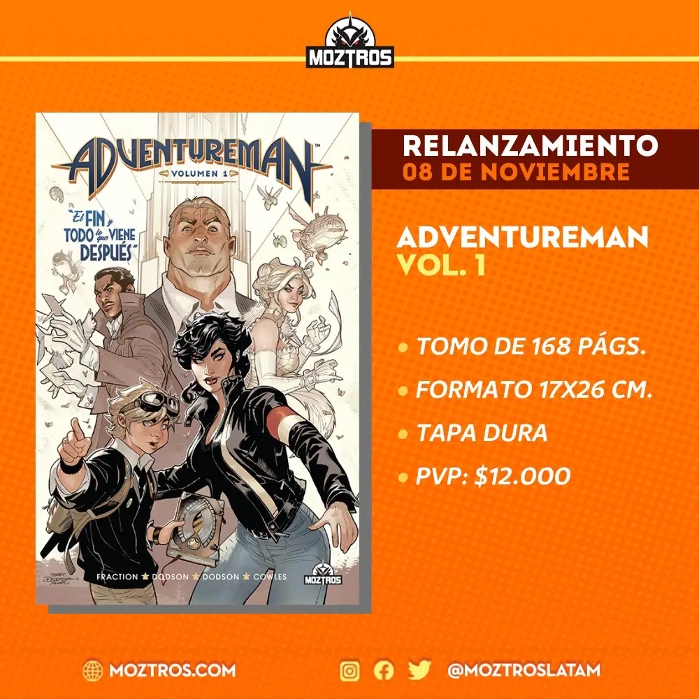 Reingreso Adventure Man Vol. 1