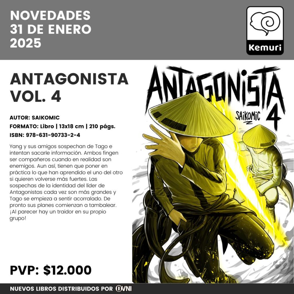 Lanzamiento Antagonista Vol. 4