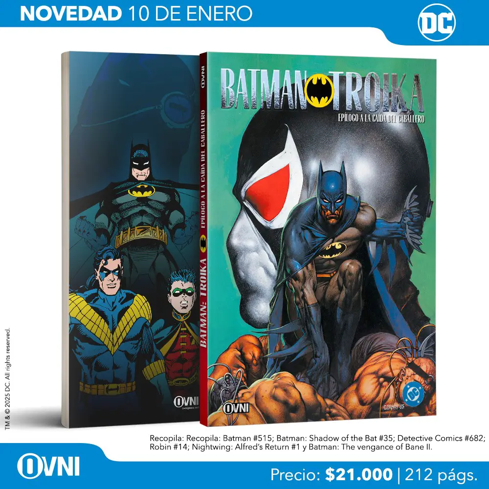 Lanzamiento Batman Troika