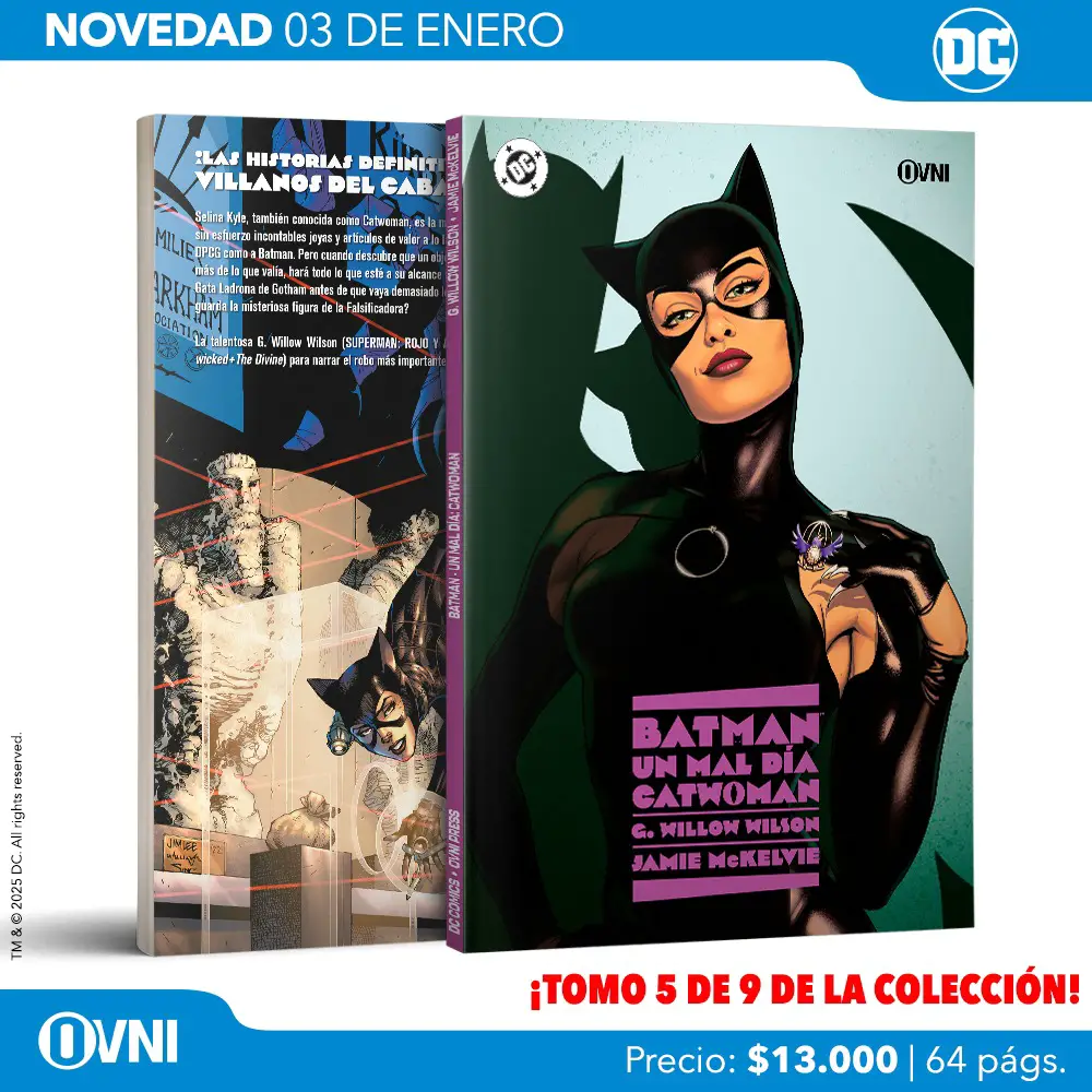 Lanzamiento Batman Un Mal Dia Vol. 5 Catwoman