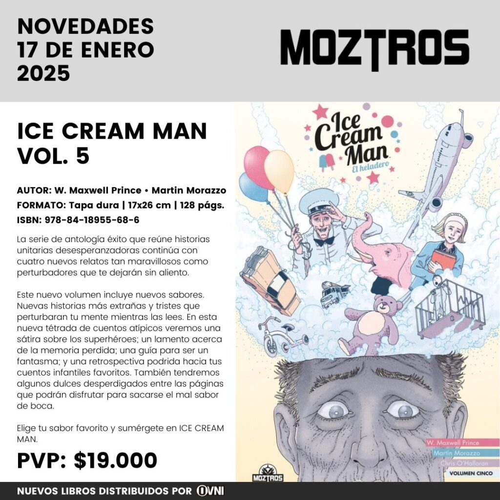 Lanzamiento Ice Cream Man Vol. 5