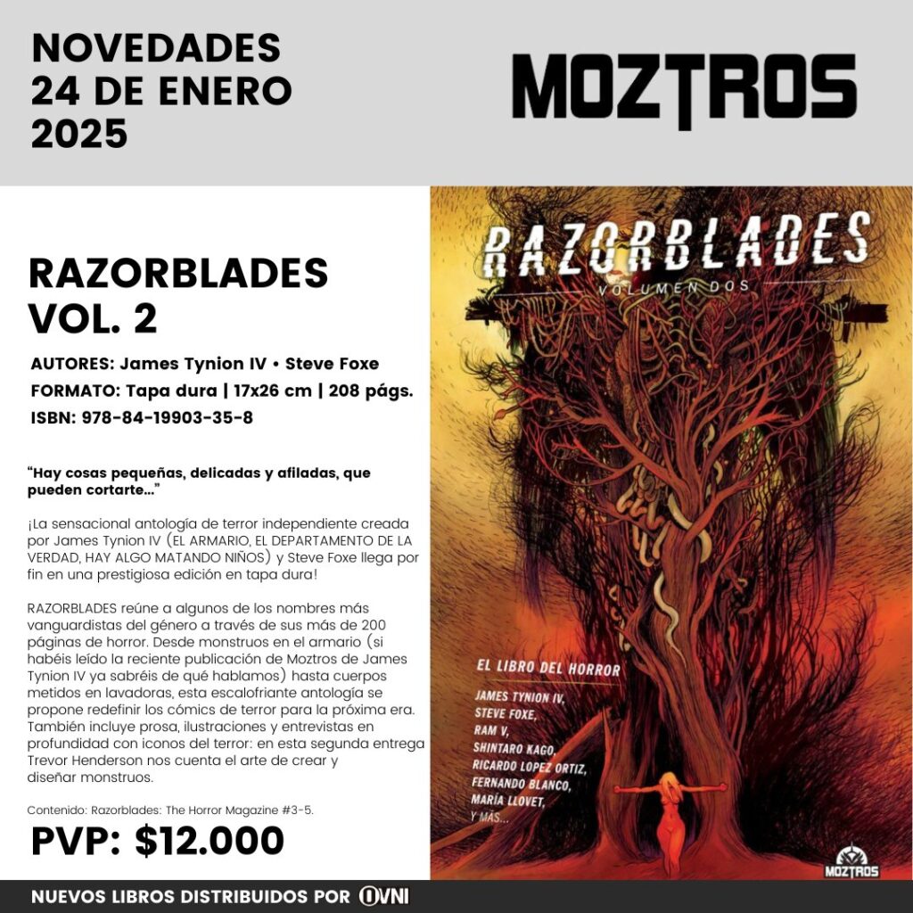 Lanzamiento Razorblades Vol. 2